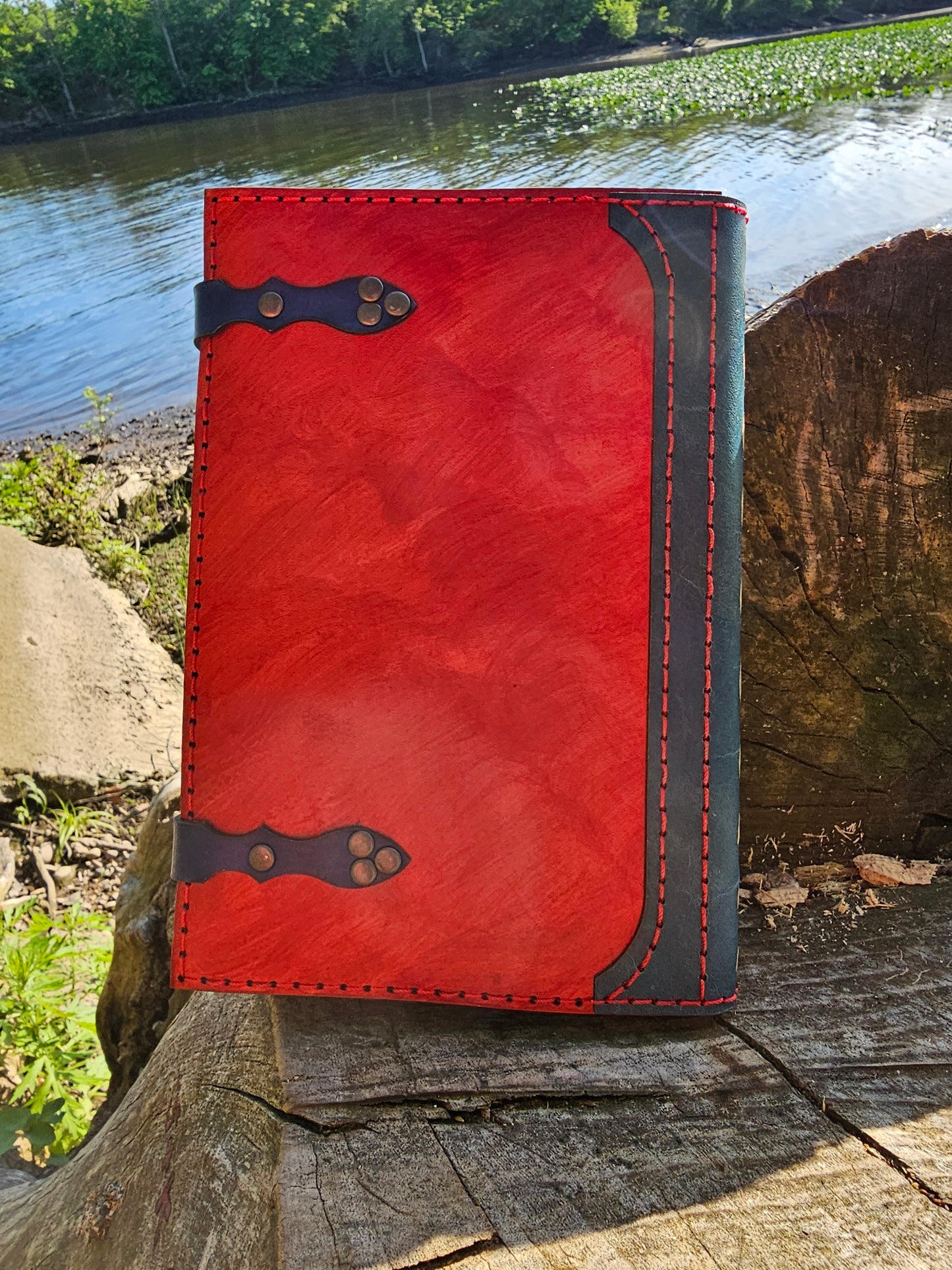 Premium Small Custom Leather Blank Tome