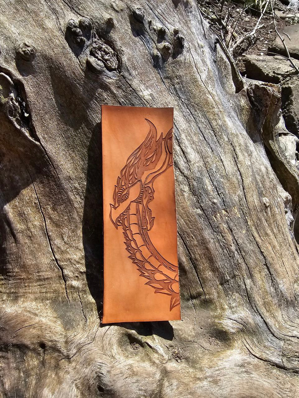 Custom Leather Bookmark